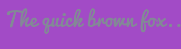 Image with Font Color 838996 and Background Color A24BC6